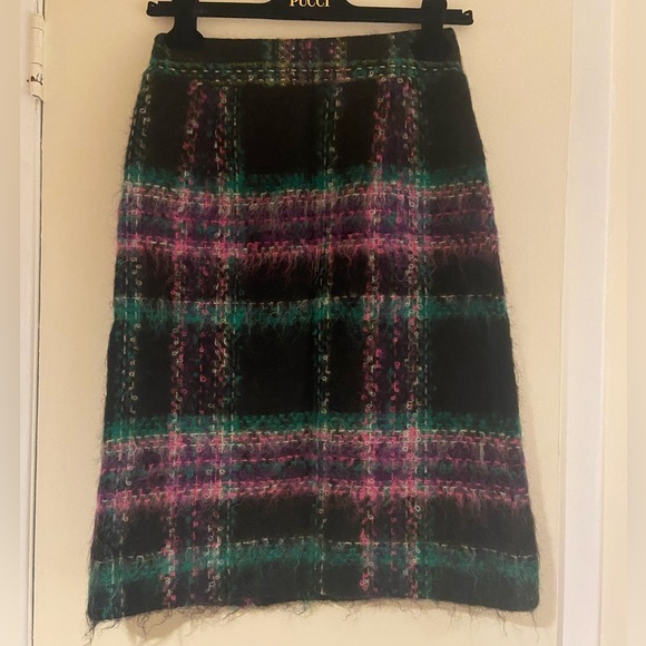 Blair Waldorf Milly Bergdorf Goodman Mohair Skirt 0 2 - Picture 2 of 4